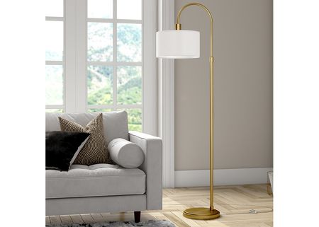 Venice Gold Arc Floor Lamp