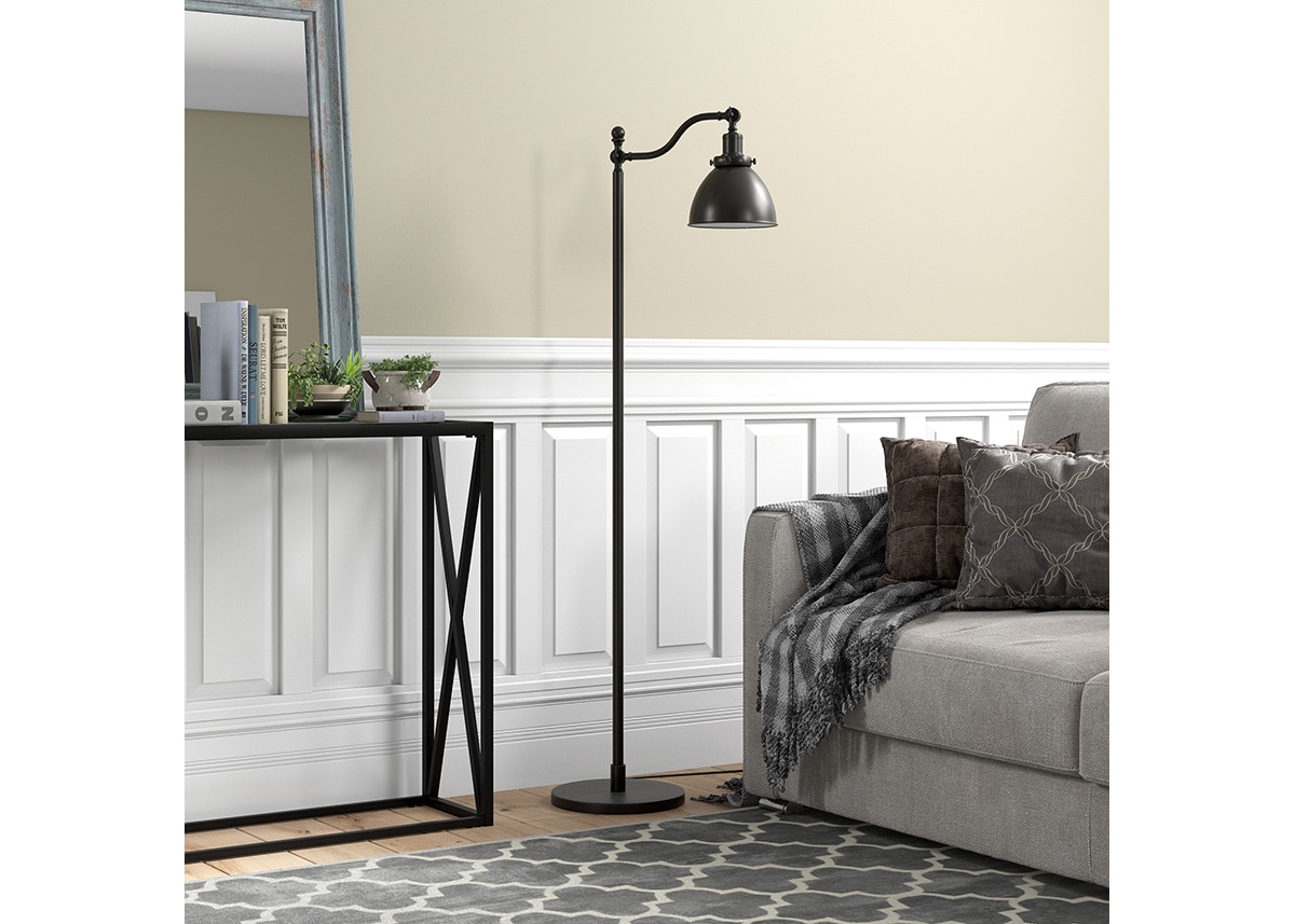 Beverly Black Floor Lamp