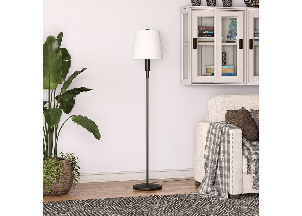 Emmerson Black Floor Lamp