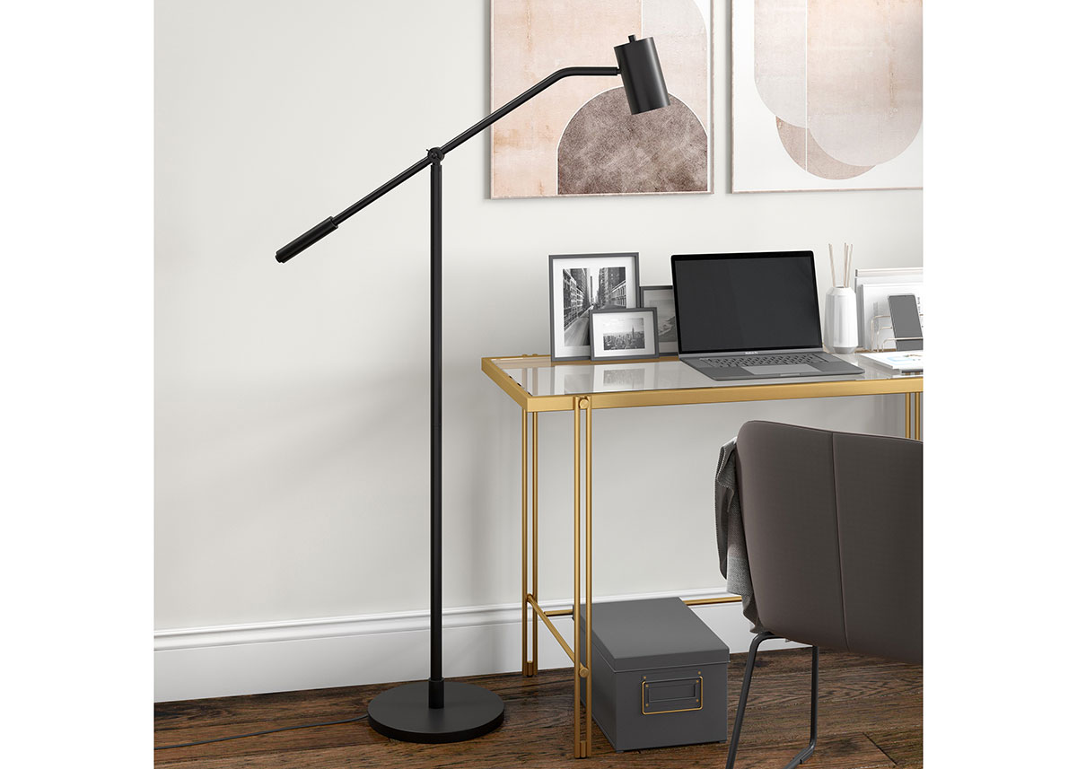 Alto Black Floor Lamp