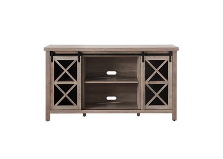 Clementine Gray Oak 58" TV Stand