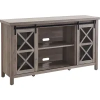Clementine Gray Oak 58" TV Stand