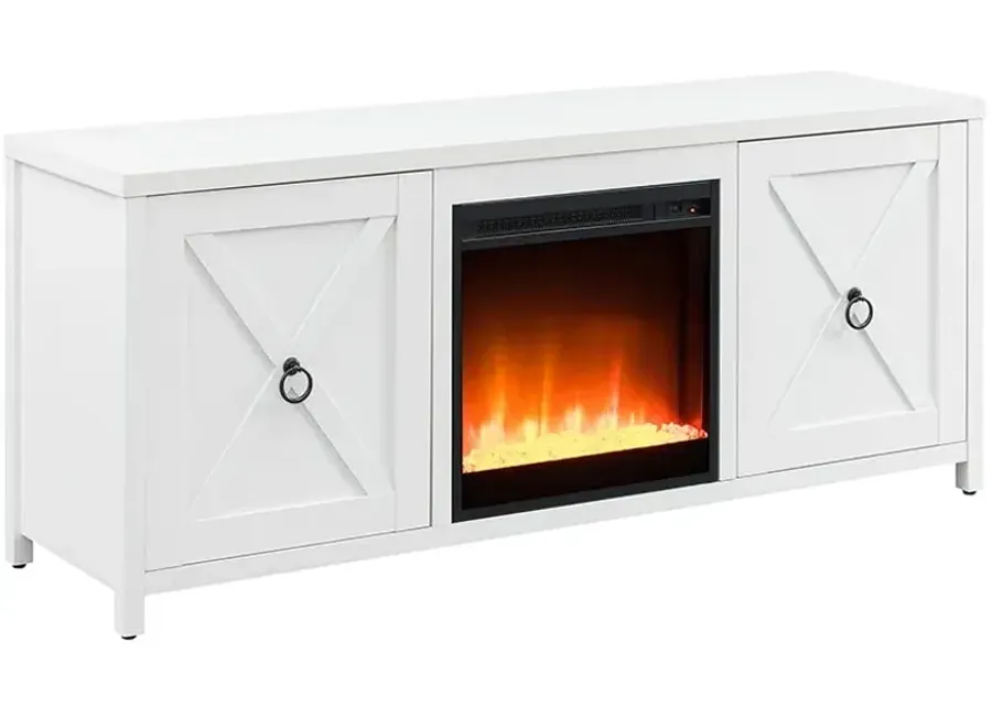 Granger White Fireplace