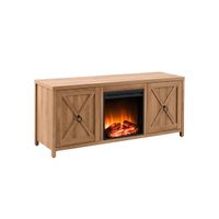 Wattson Golden Oak Fireplace