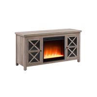 Colton Gray Oak Fireplace