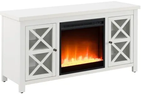 Colton White Fireplace