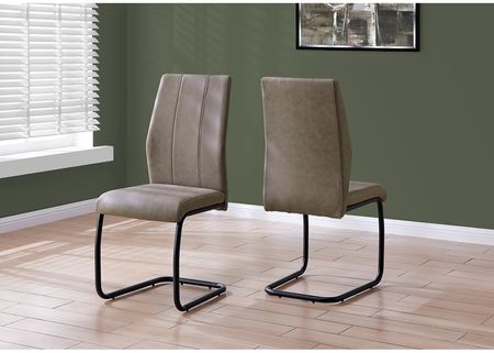 Athan Taupe 2 Pc. Dining Chairs