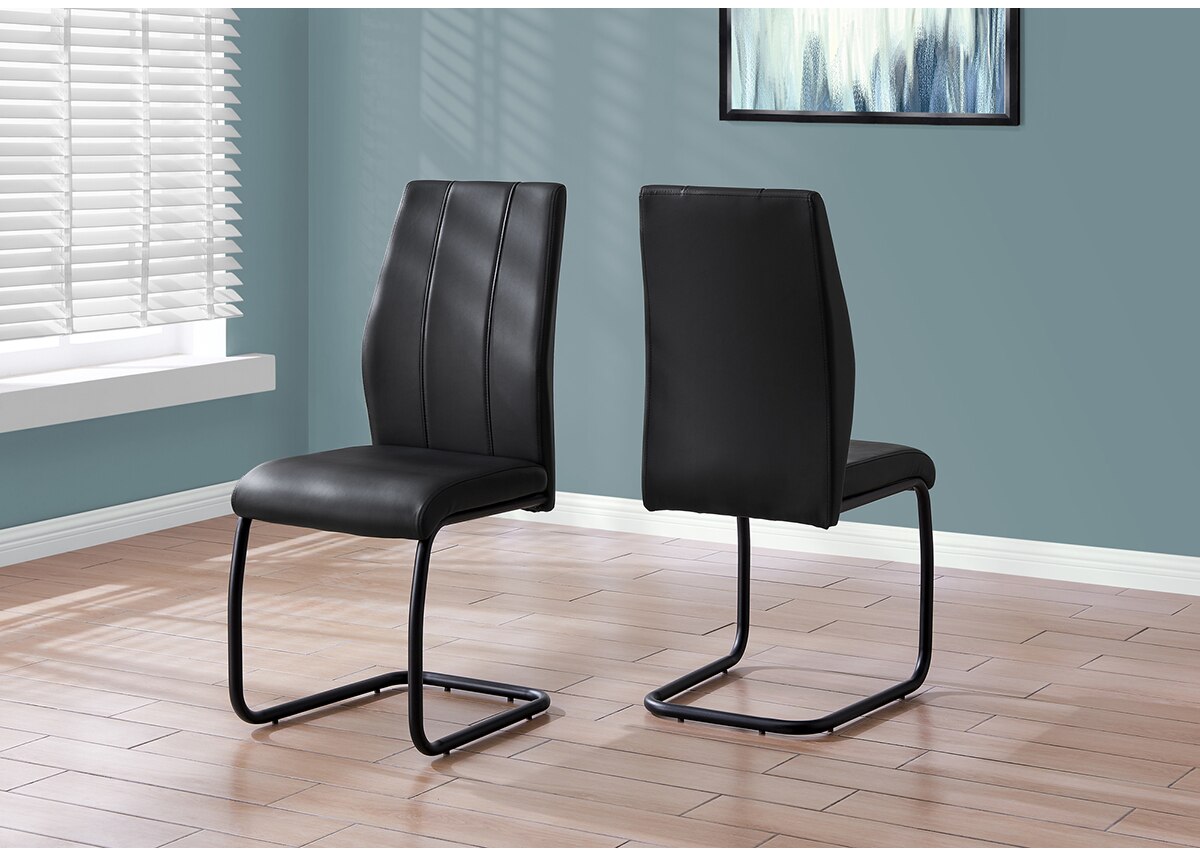 Athan Black 2 Pc. Dining Chairs