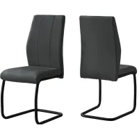 Athan Gray 2 Pc. Dining Chairs