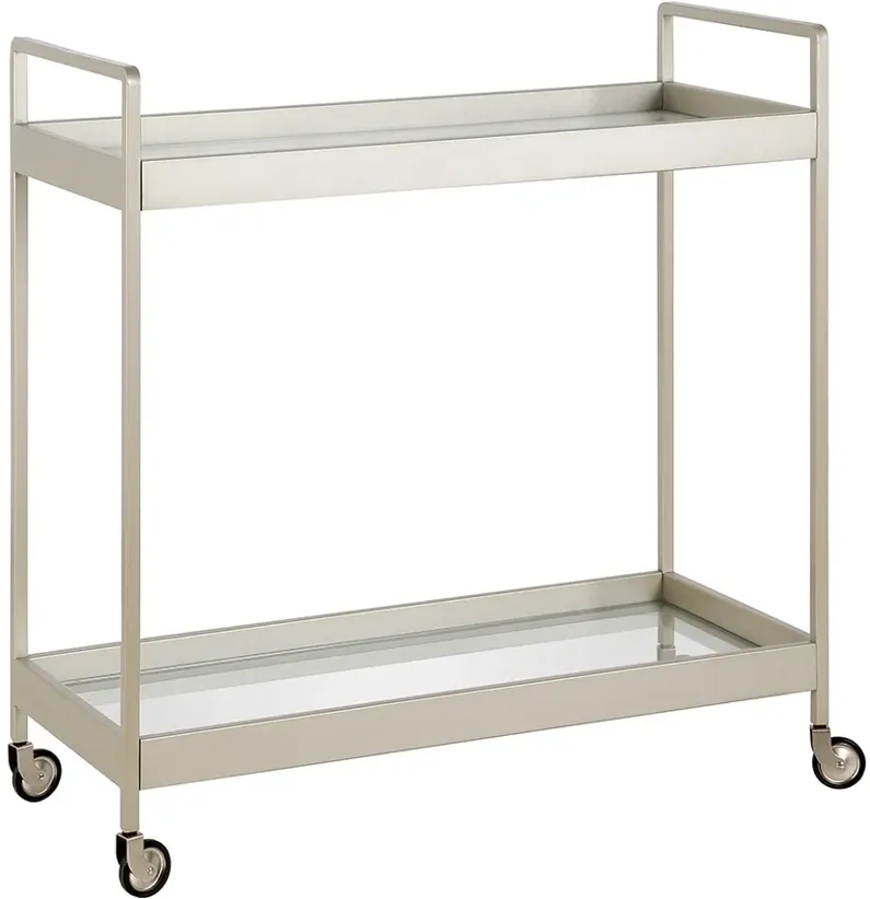 Paloma Silver Bar Cart