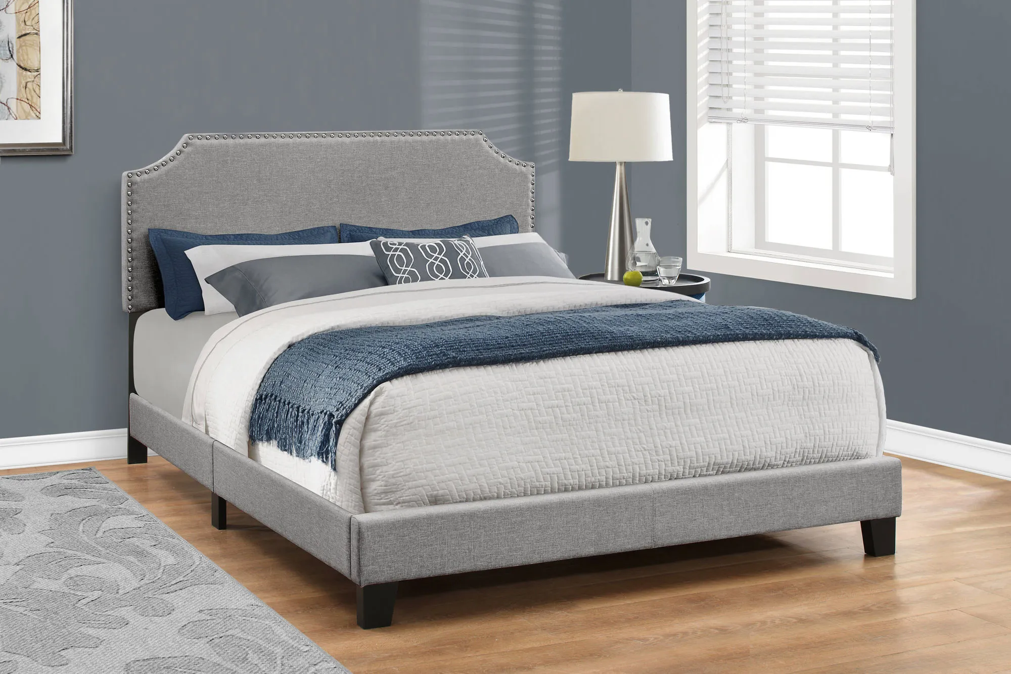 Preston Gray Queen Bed