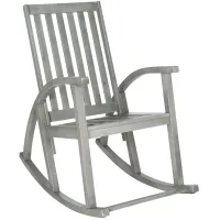 Ashlyn Gray Outdoor Rocking Chair