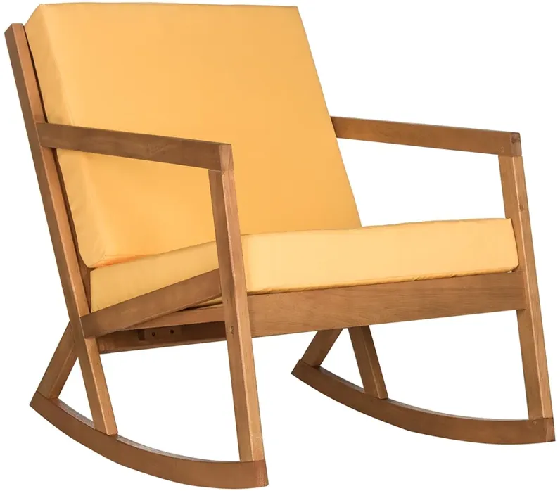 Bermuda Yellow Outdoor Rocking Chair