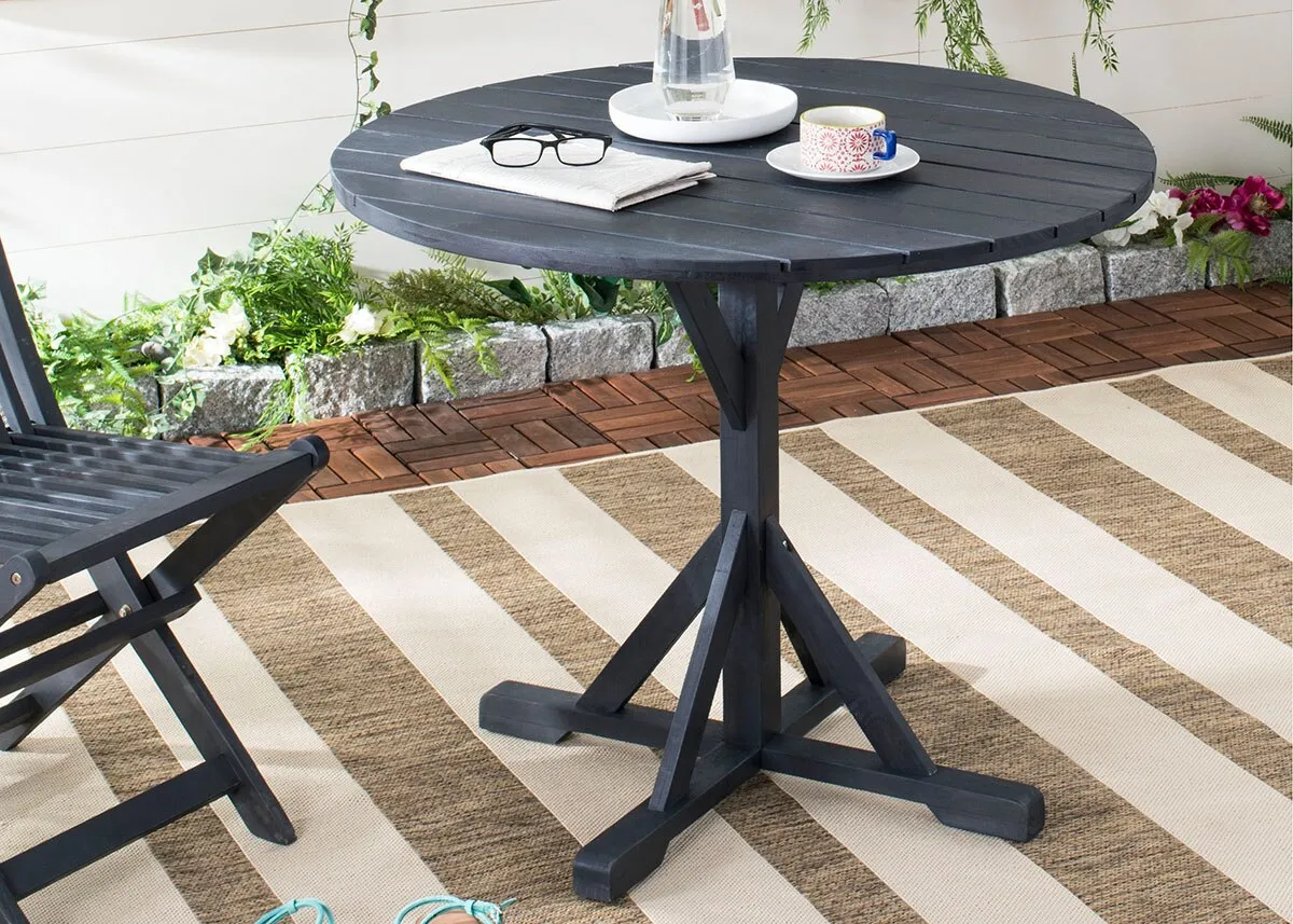 Pacifica Black Outdoor Table