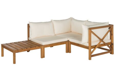 Mariana White 4 Pc. Outdoor Sectional Set