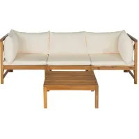 Mariana White 4 Pc. Outdoor Sectional Set