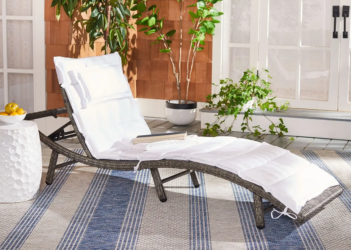 Palma Gray Sun Lounger