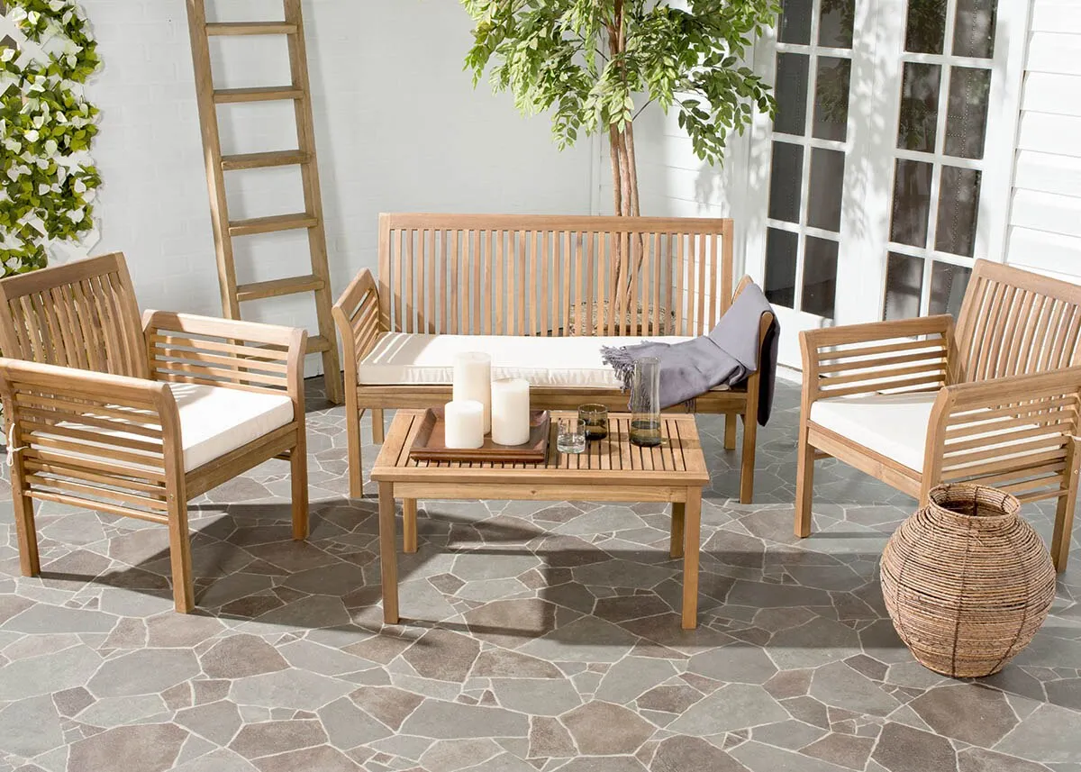 Oaklynn Brown 4 Pc. Outdoor Patio Set