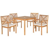 Palmdale Brown 5 Pc. Outdoor Dining Set