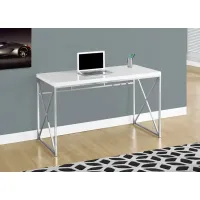 Benett White Computer Desk