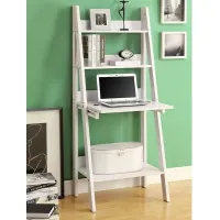 Mason White Ladder Computer Desk