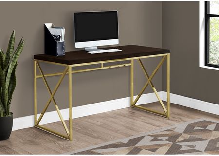 Celine Gold Metal Desk