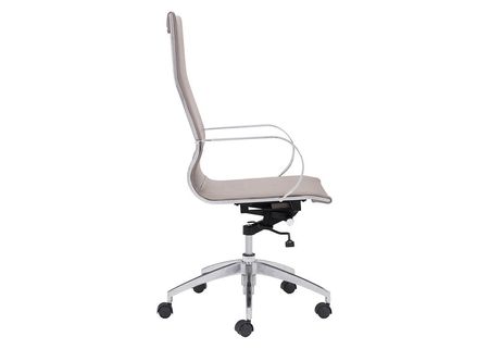 Berlin Taupe High Back Office Chair