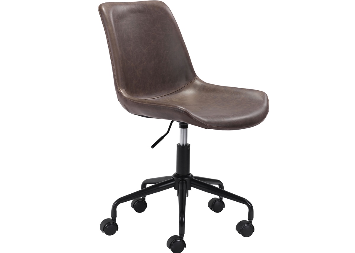 Byron Brown Swivel Office Chair