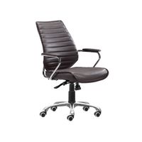 Enterprise Brown Swivel Office Chair