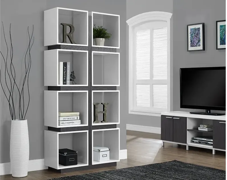 Ervin White Bookcase