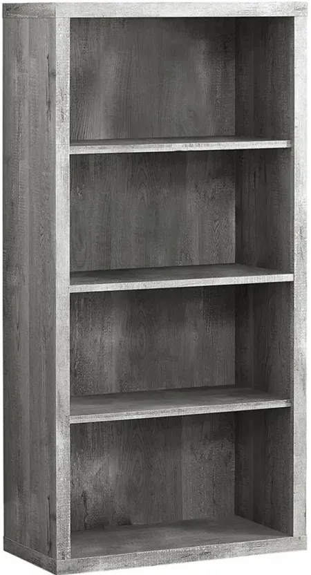 Albuin Gray Bookcase