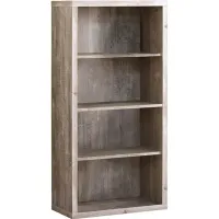 Albuin Taupe Bookcase
