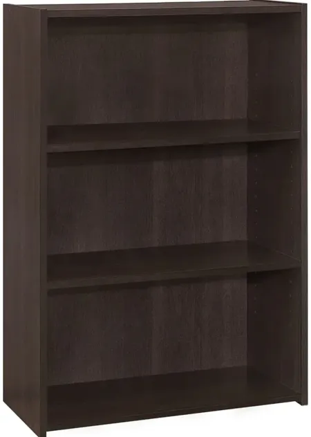 Shaw Taupe 36" Bookcase
