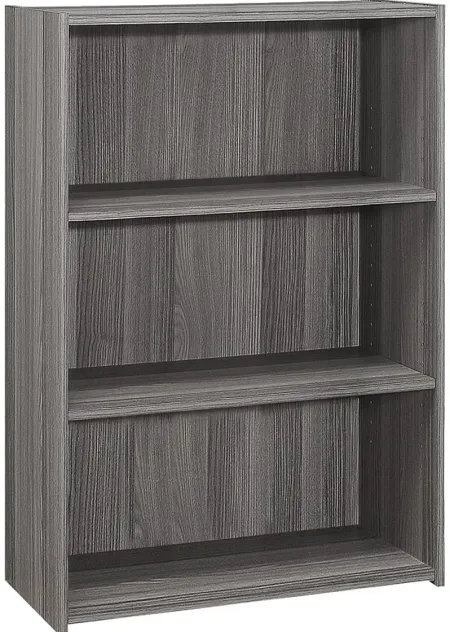 Shaw Gray 36" Bookcase