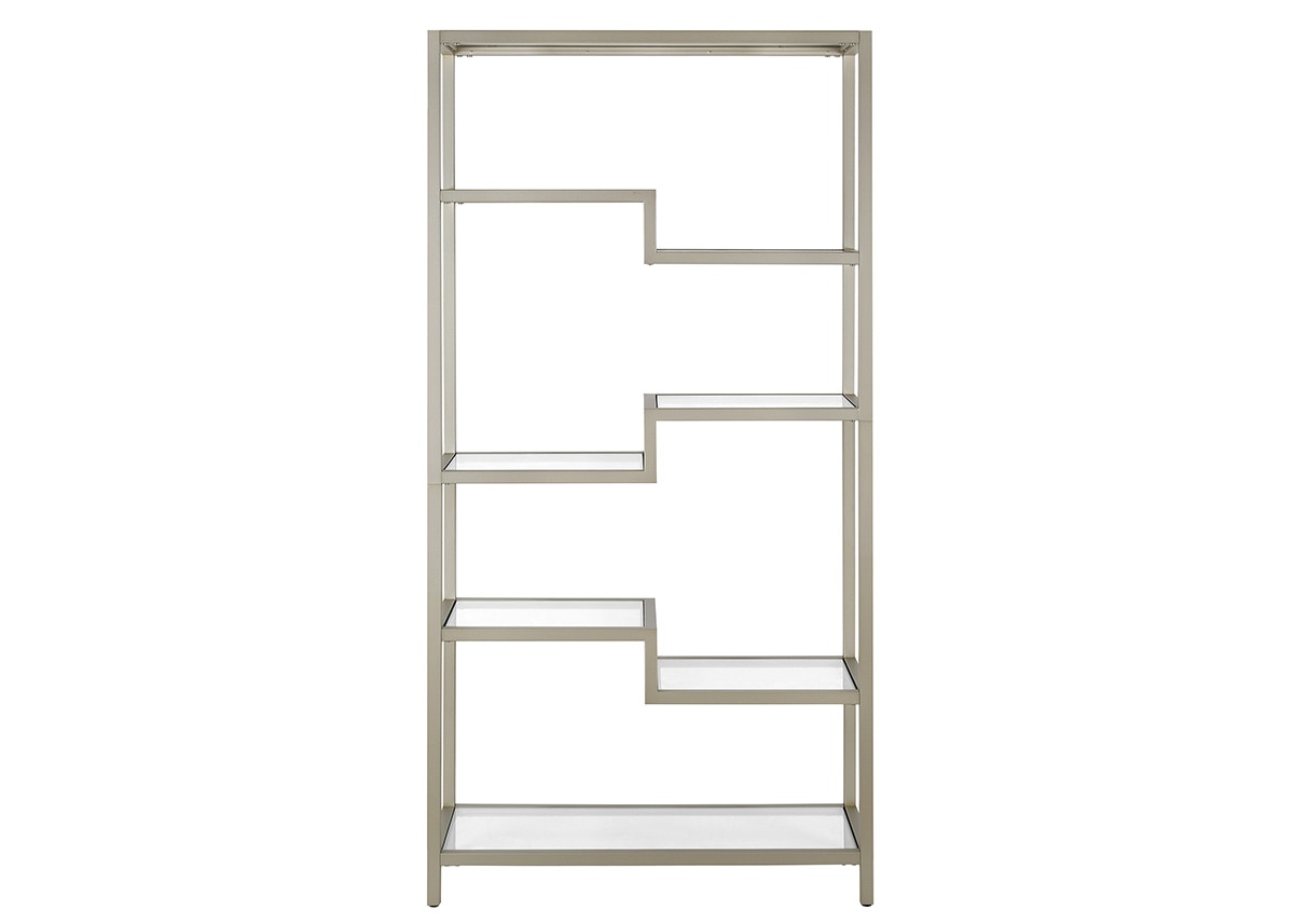 Mila Silver Bookcase