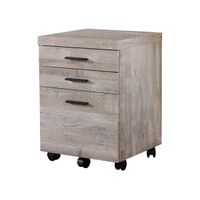 Albuin Taupe Filing Cabinet