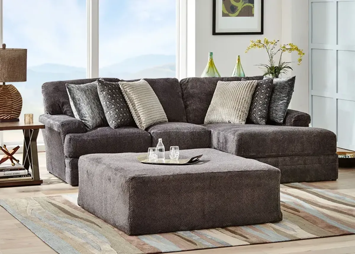 Denali Smoke 2 Pc. Sectional W/ Chaise