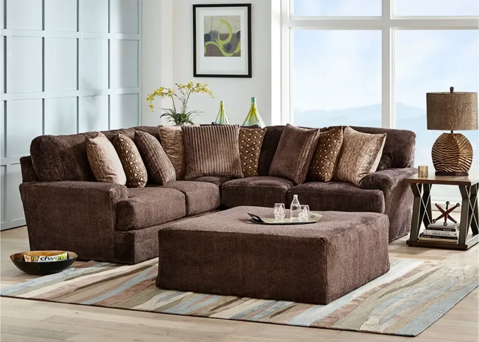 Denali Chocolate 2 Pc. Sectional