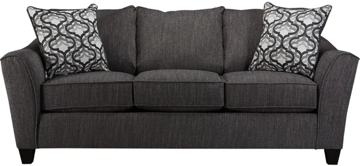 Dante Dark Gray 2 Pc. Living Room