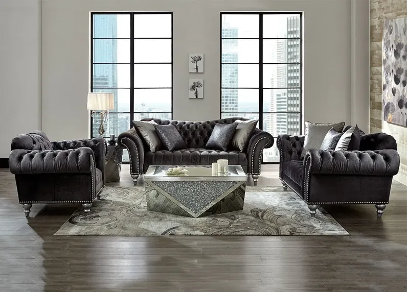 Mirage Charcoal 2 Pc. Living Room