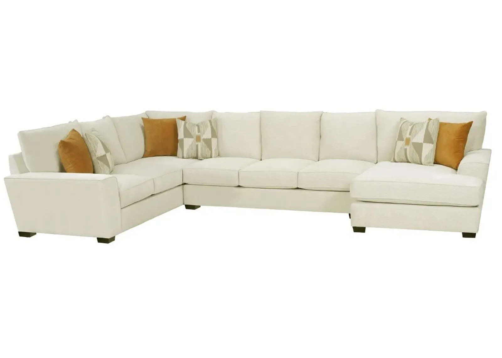 Jonah 3 Pc. Sectional W/ Armless Sofa & Chaise