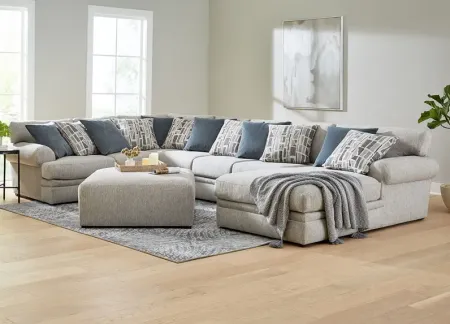 Chase 3 Pc. Sectional W/ Armless Sofa & Chaise
