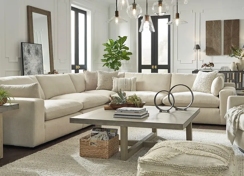 Palisades Taupe 5 Pc. Sectional