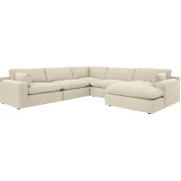 Palisades Taupe 5 Pc. Sectional W/ Chaise