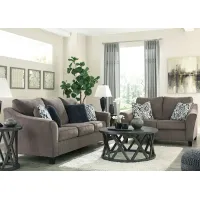 Newton 2 Pc. Living Room W/ Queen Sleeper Sofa