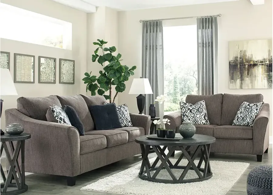 Newton 2 Pc. Living Room W/ Queen Sleeper Sofa