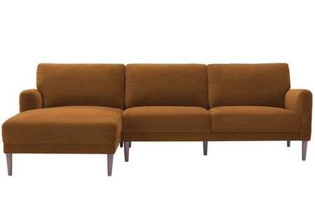 Gwyneth Brown 2 Pc. Sectional (Reverse)