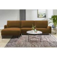 Gwyneth Brown 2 Pc. Sectional (Reverse)