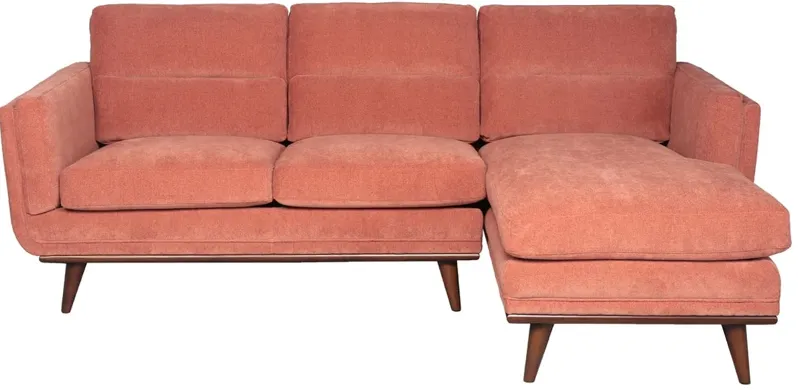 Savita Orange 2 Pc. Sectional