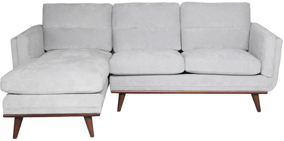 Savita Gray 2 Pc. Sectional (Reverse)